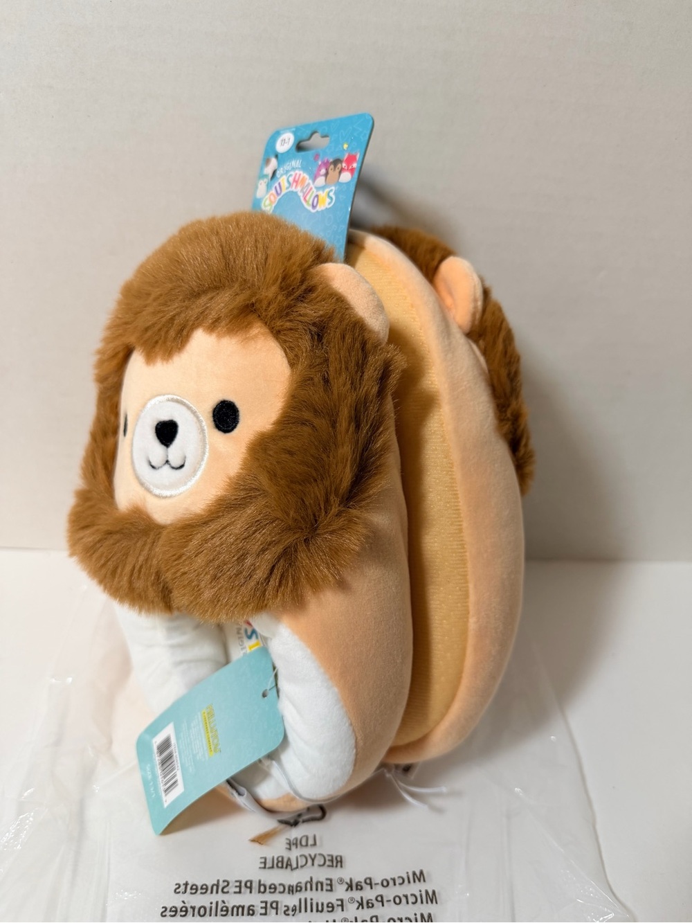 Squishmallows 13” Brown Lion Plush NWT Kellytoy